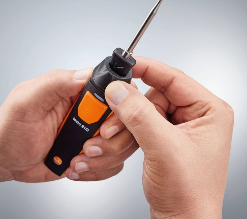 Testo 915i - Bezdrátový teploměr s povrchovou sond 50 až +350 °C